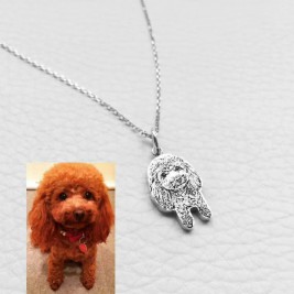 Pet Jewellery, Multiple Pet Photo Pendant, Cat and Dog Necklace,Dog Picture Necklace, Valentine's Gift, Pet Memorial for Dog Lovers, Photo Pendant